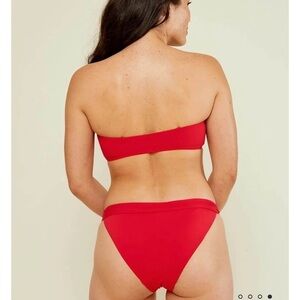 Andie Banded Cheeky Bottoms L NWT